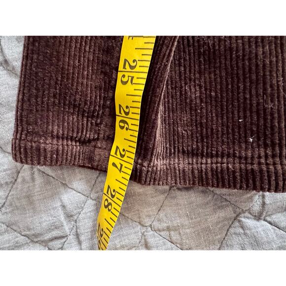 VTG Ralph Lauren Brown Corduroy Jeans Women 10 P Preppy Old Money - Picture 6 of 7